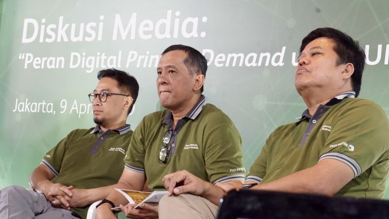 Astragraphia Document Solution launches machines with the latest innovative technology, namely Fuji Xerox PrimeLink ™ C9065 to target MSMEs during the media discussion "The Role of Digital Print on Demand for MSMEs.