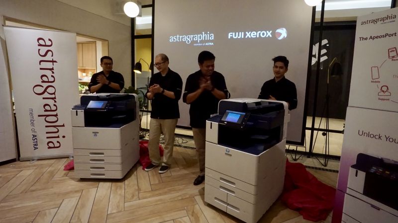 Astragraphia Document Solution launches the Fuji Xerox ApeosPort / DocuCentre-VII Series Color Multifunction Machine by applying 7 (seven) advantages in one machine